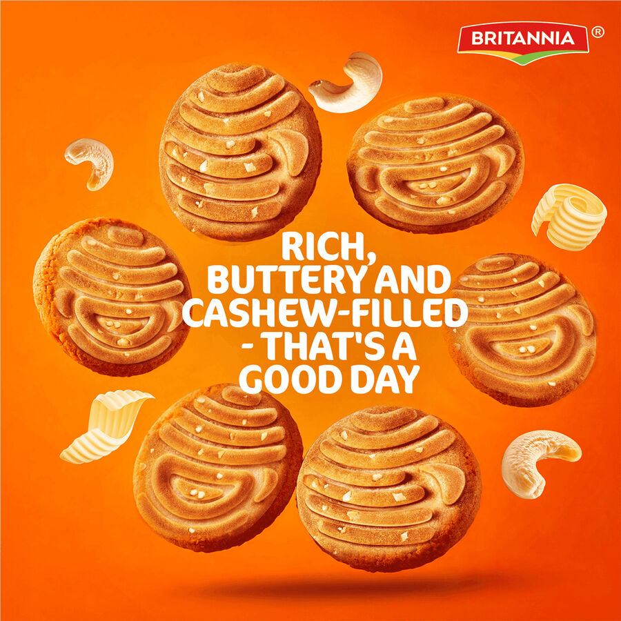 Good Day Cashew Biscuits, , large