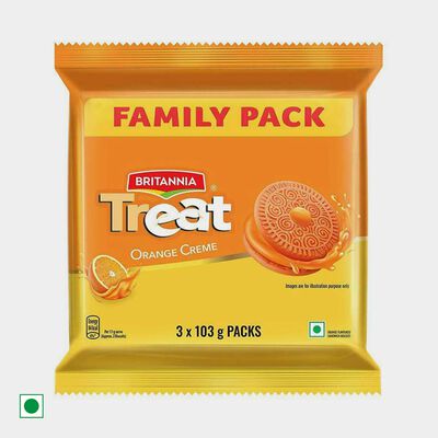 Orange Crème Biscuit