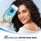 Women Shower Gel, Frangipani & Oil Body Wash, , small image number null