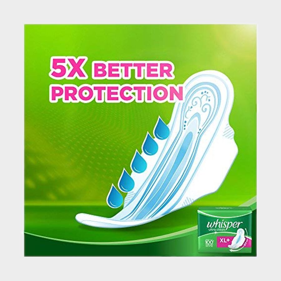 Ultra Clean XL+ Sanitary Pad, , large image number null