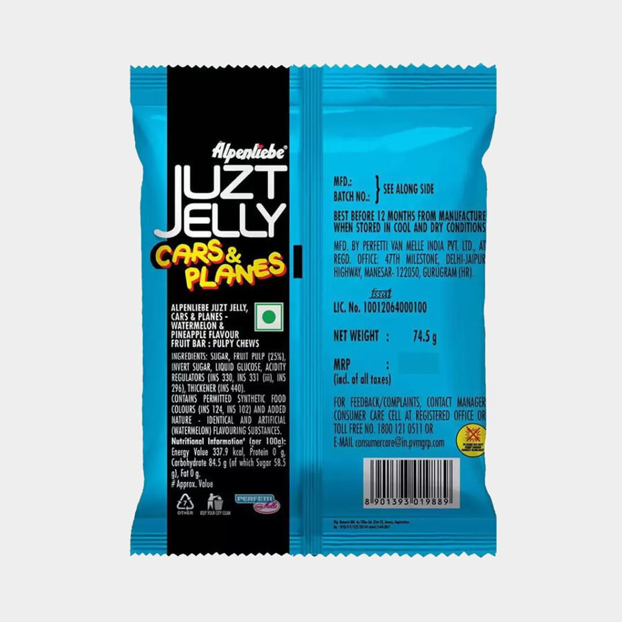 Juzt Cars and Planes Watermelon and Pineapple Jelly Candy, , large image number null