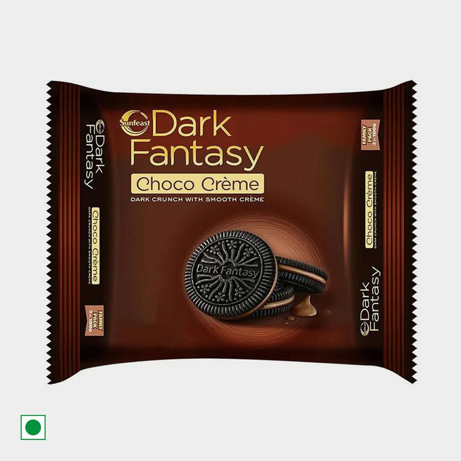 Dark Fantasy Chocolate Cream Biscuit, , large image number null