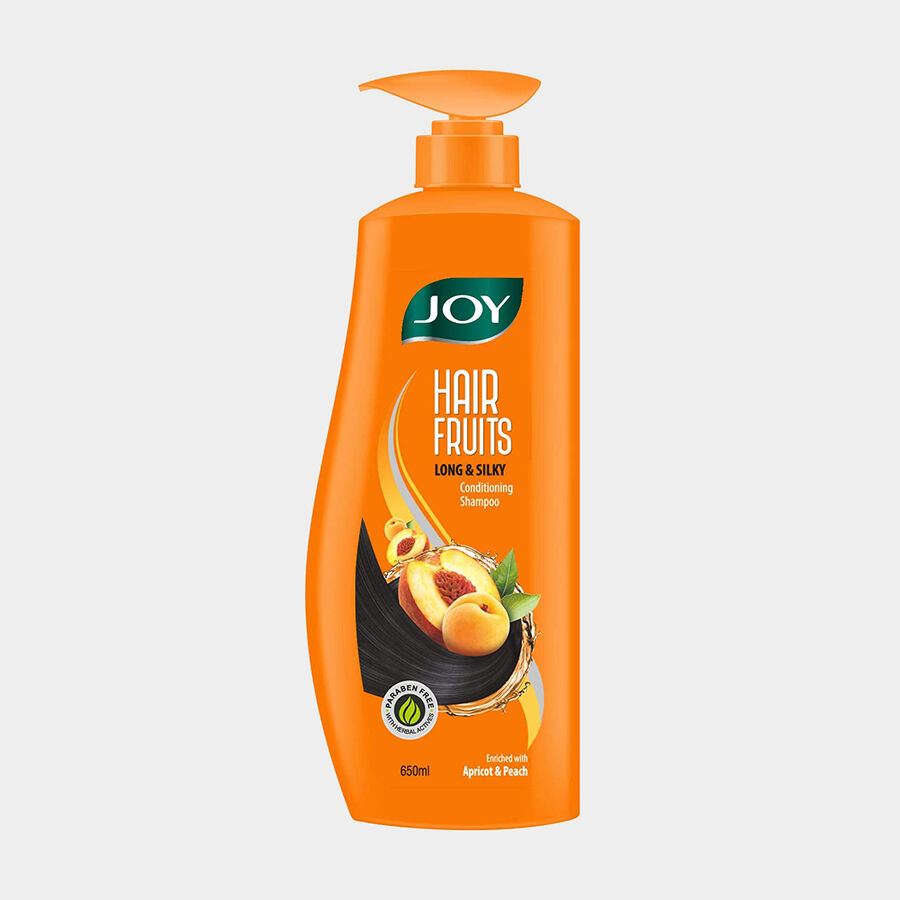 Hair Fruits Long & Silky Conditioning Shampoo Enriched with Apricot & Peach, , large image number null