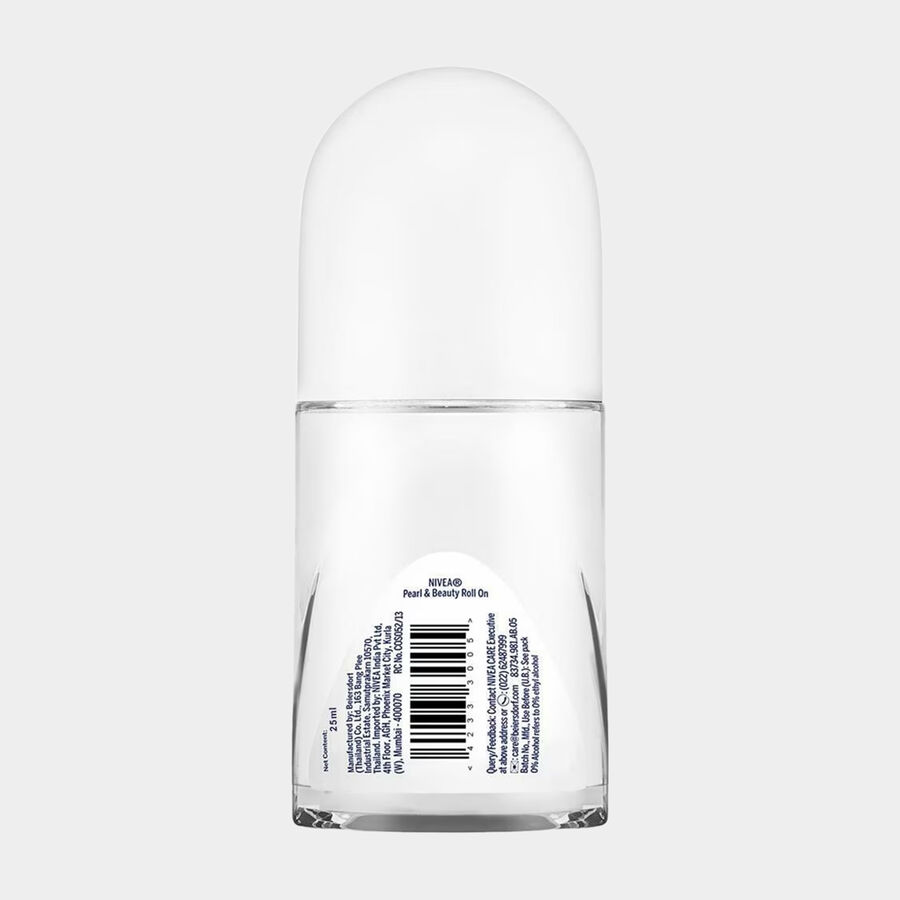 Pearl & Beauty Deodorant Roll-On, , large image number null