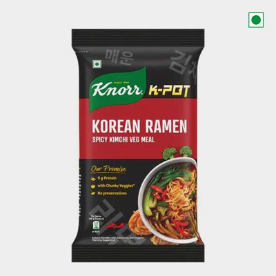 Korean Kimchi Veg Meal Noodles