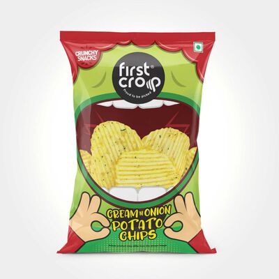 Cream & Onion Potato Chips