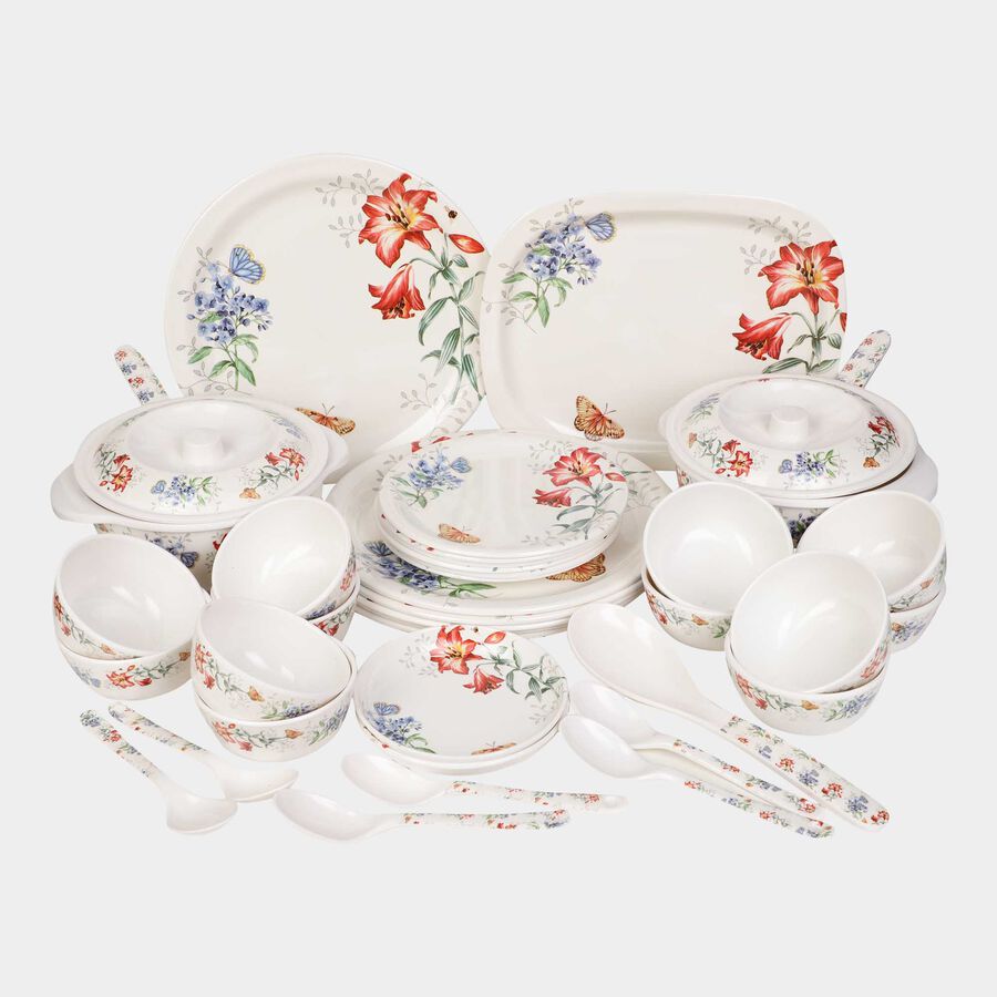 Melamine Dinner Set 40 Pcs, , large image number null