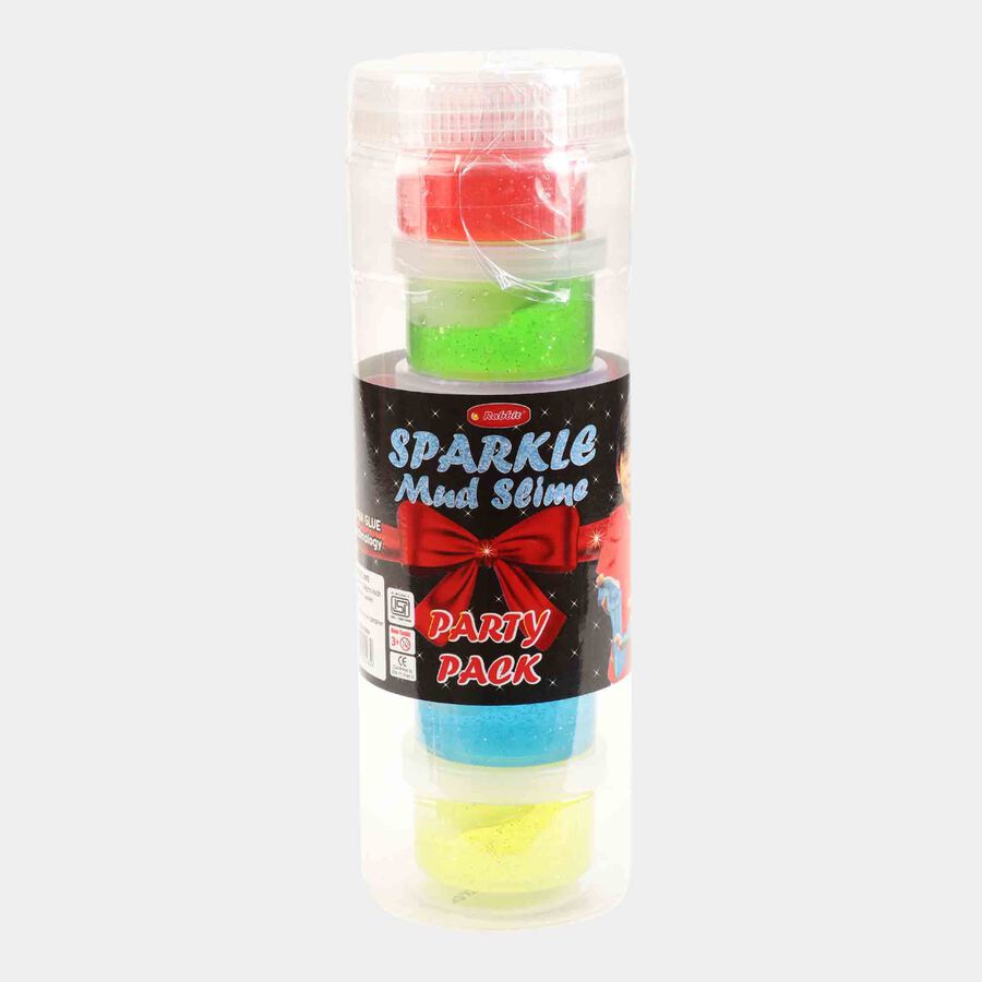 Kid's Sparkling Slime,6 Shades, , large image number null