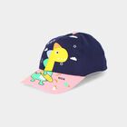 Kid's Navy Blue Fabric Caps, , small