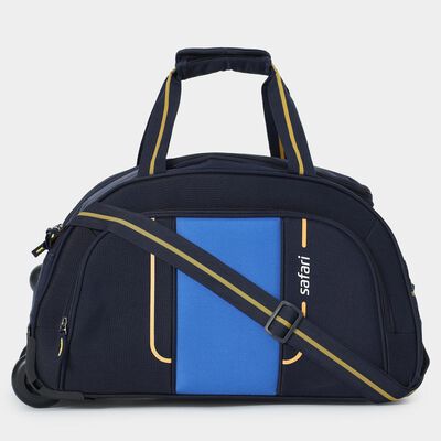 Dark Blue Polyester Duffle Trolley