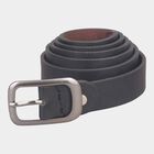 Women's Black Polyurethane Belt, , small image number null