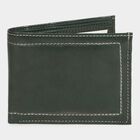 Men's Green Polyurethane Wallet, , small