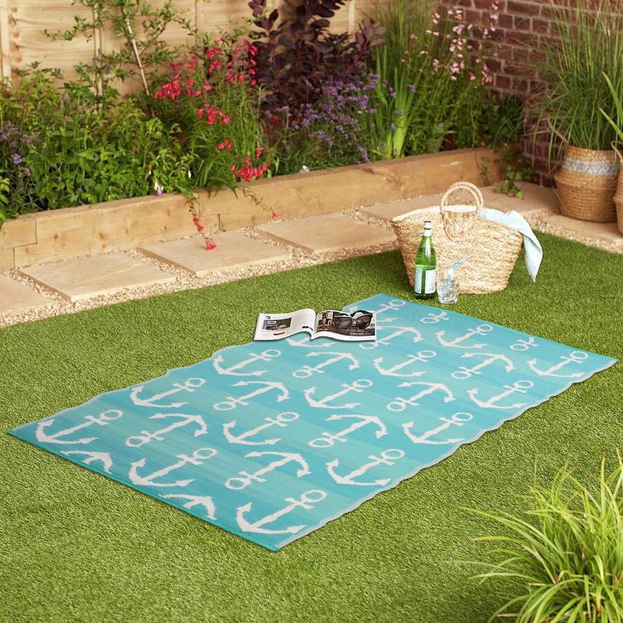 Blue Pvc Carpet, , large image number null