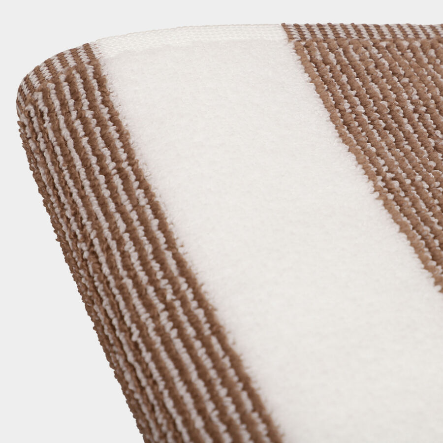 200 GSM Beige Microfiber Bath Towel, , large
