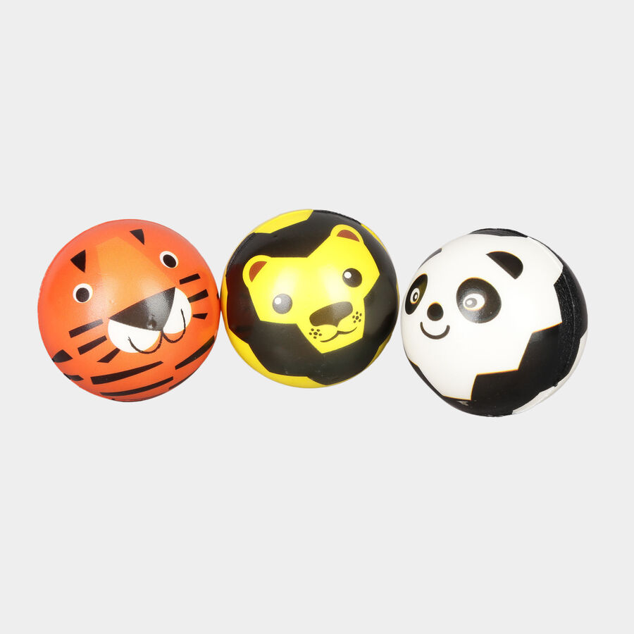 3 Pcs. of Sponge Soft Ball- 12 cm, , large image number null