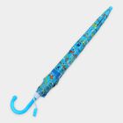 Blue Polyester Kids Umbrella, , small