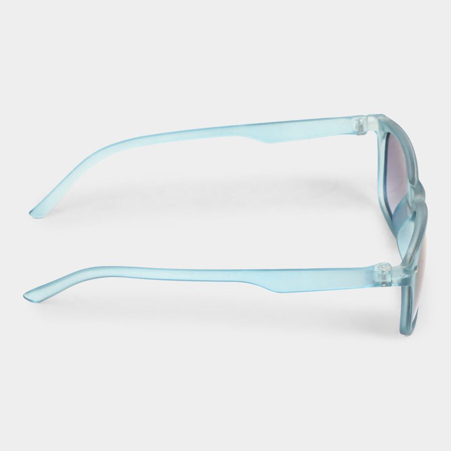 Kid's Plastic Clear Glass Wayfarer Sunglasses, , large image number null