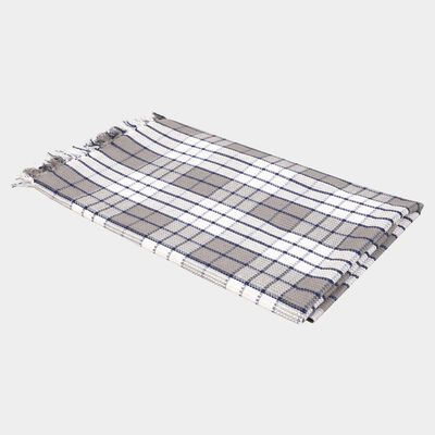 220 GSM Grey Cotton Blend Bath Towel