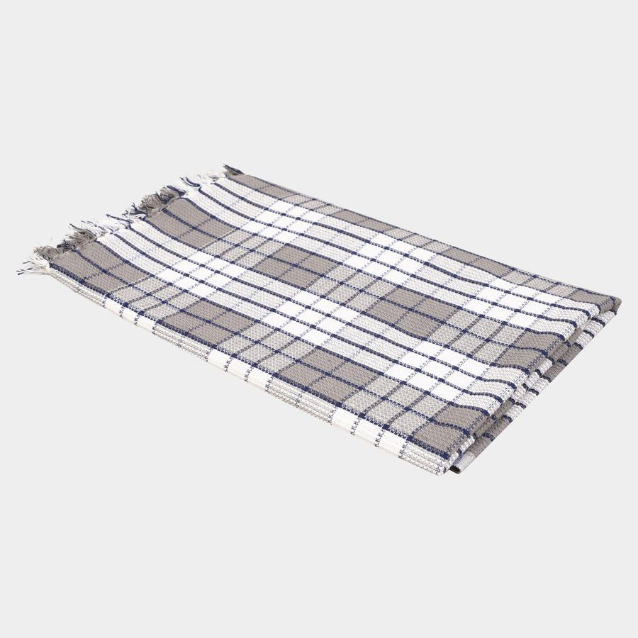 220 GSM Grey Cotton Blend Bath Towel, , large image number null