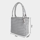 Women's Black Polyurethane Bag, , small
