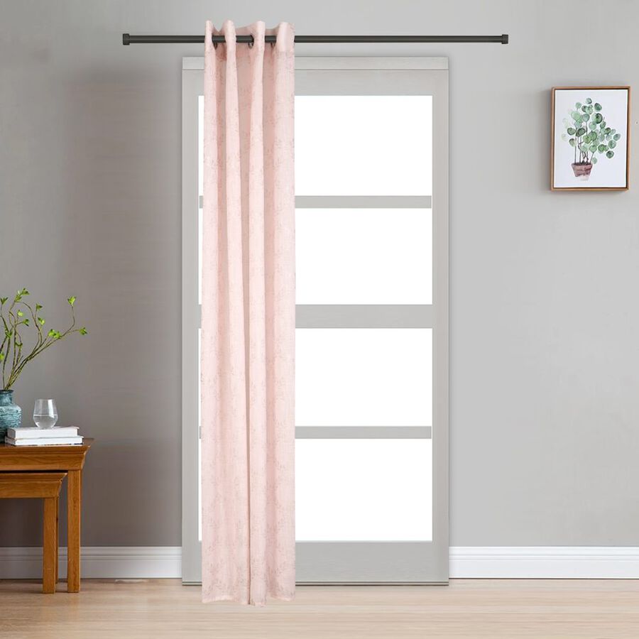 7ft. Pink Microfiber Door Curtain, , large image number null