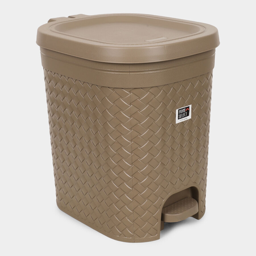 15 L Plastic Padel Dustbin, , large image number null