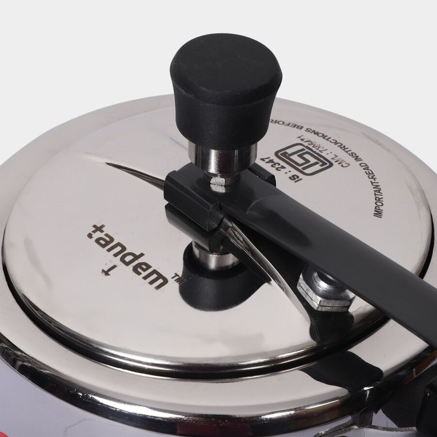 3 L Steel Pressure Cooker, , large image number null