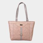 Women's Grey Polyurethane Tote Bag, , small image number null