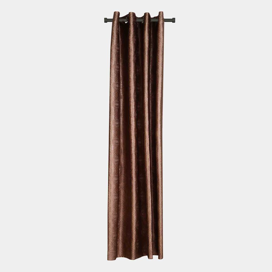 7ft. Brown Microfiber Door Curtain, , large image number null