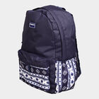 Women's Navy Blue Fabric Backpack, , small image number null