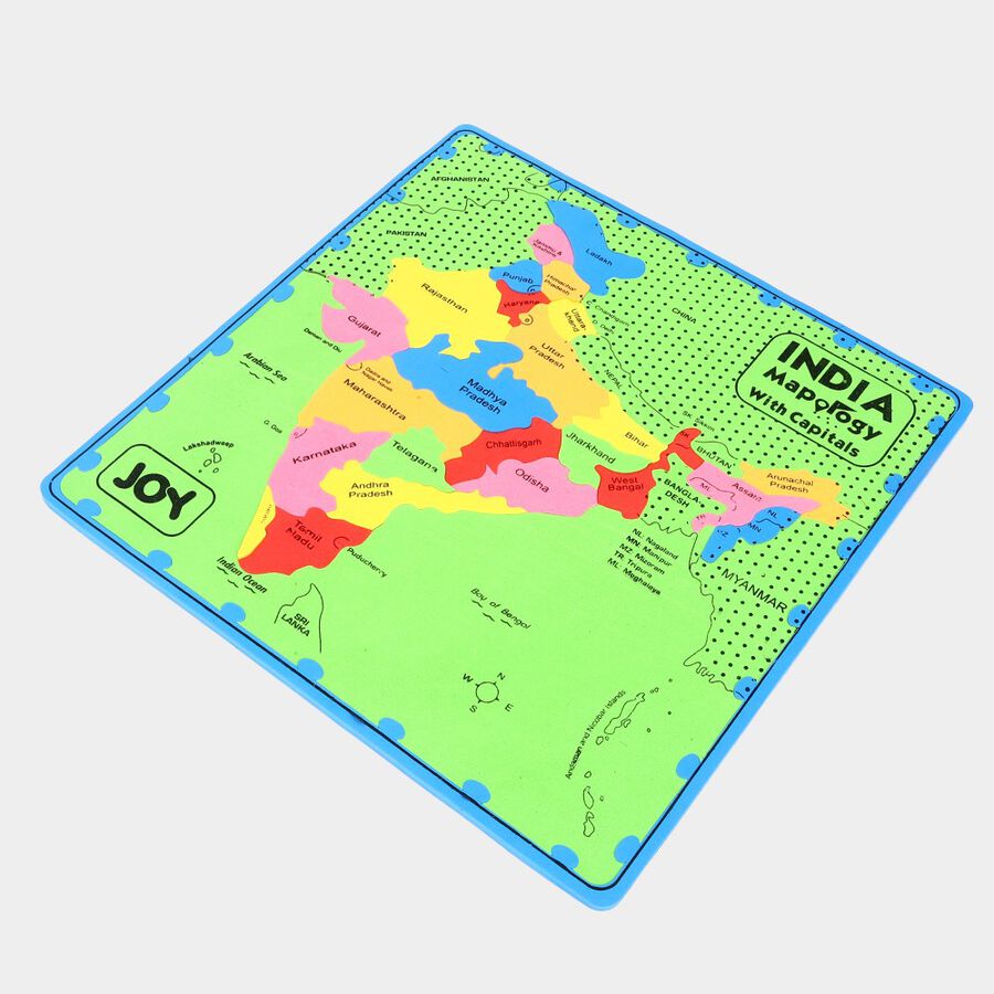 Kid's India Map Puzzle, , large image number null