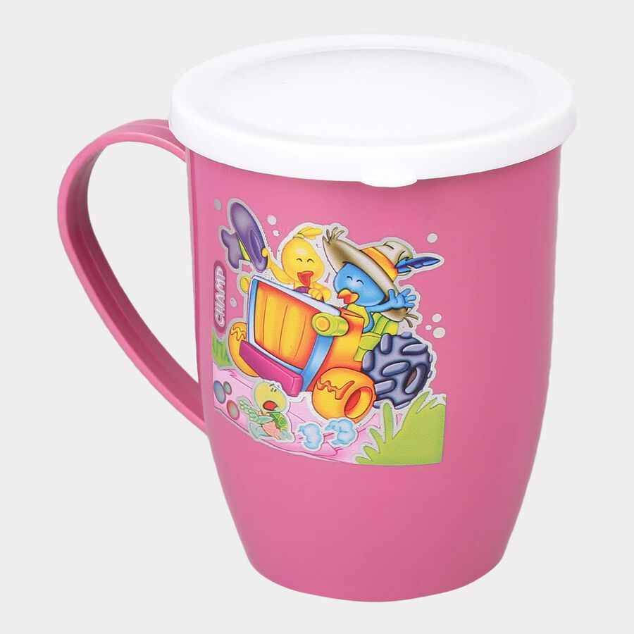 Plastic and Steel Mug, 225 ml, Microwave Safe, , large image number null