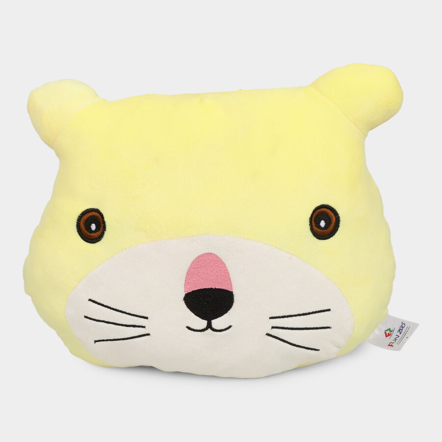 Yellow Fabric Cushion, , large image number null