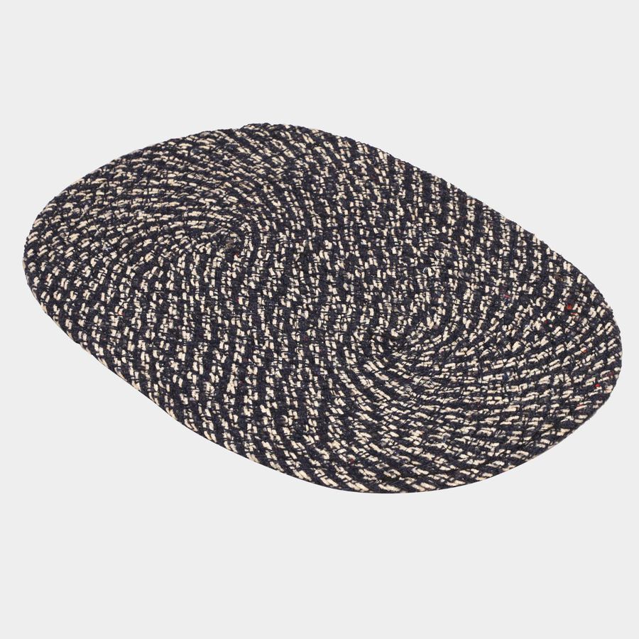 Blue Polyester Door Mat, , large image number null