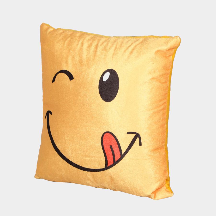 Yellow Microfiber Cushion, , large image number null