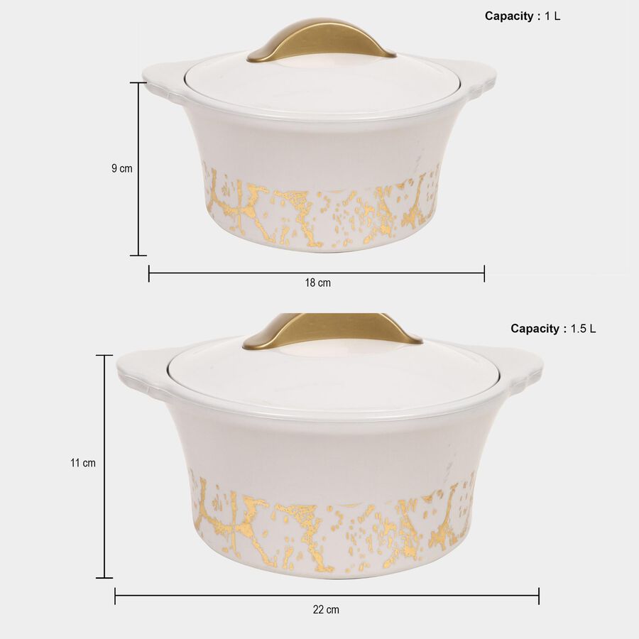 Thermoware Casserole Set - 1 L, 1.5 L, , large image number null