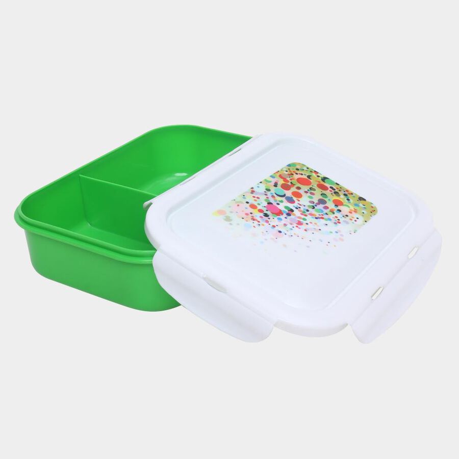 प्लास्टिक लंच बॉक्स और बोतल कॉम्बो, , large image number null