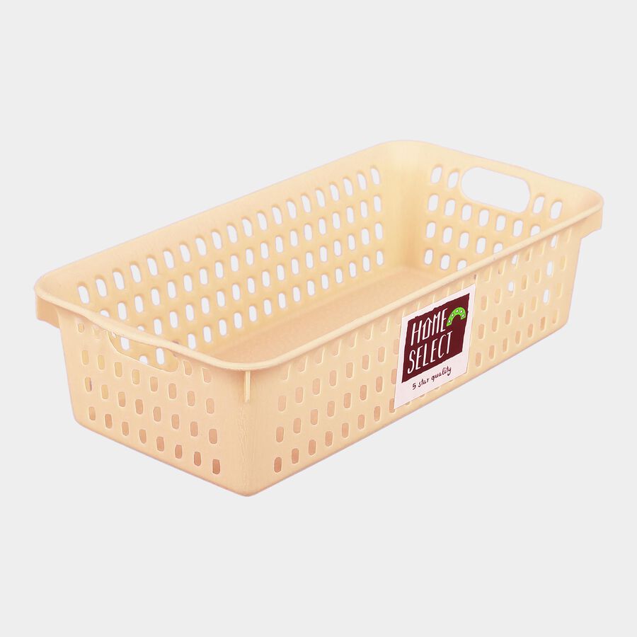 Peach Plastic Basket, , large image number null