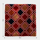Brown Polyester Cushion Cover, , small image number null