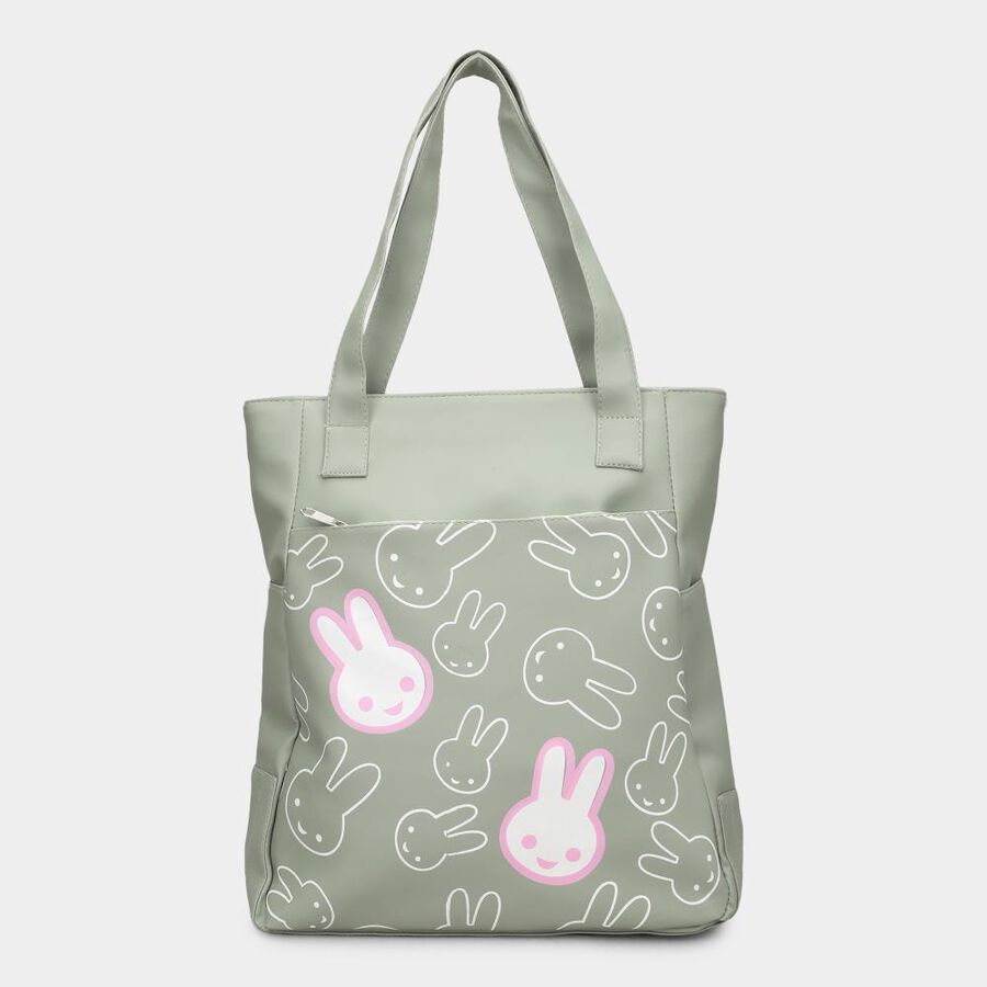 Women Green Pu Bag, , large