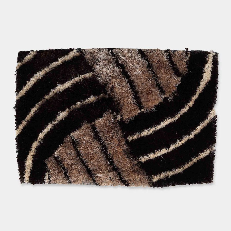 Brown Shaggy Doormat, , large image number null
