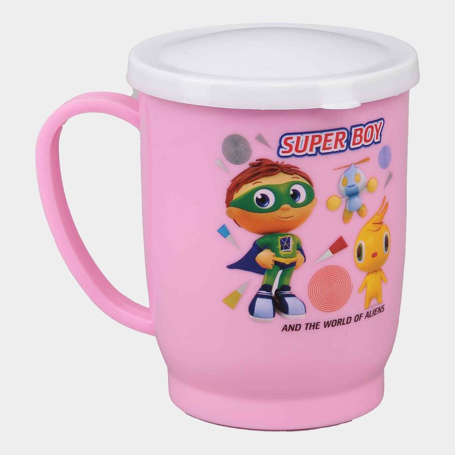 Plastic And Stainless Steel Mug, 225 ml, Microwave Safe, , large image number null