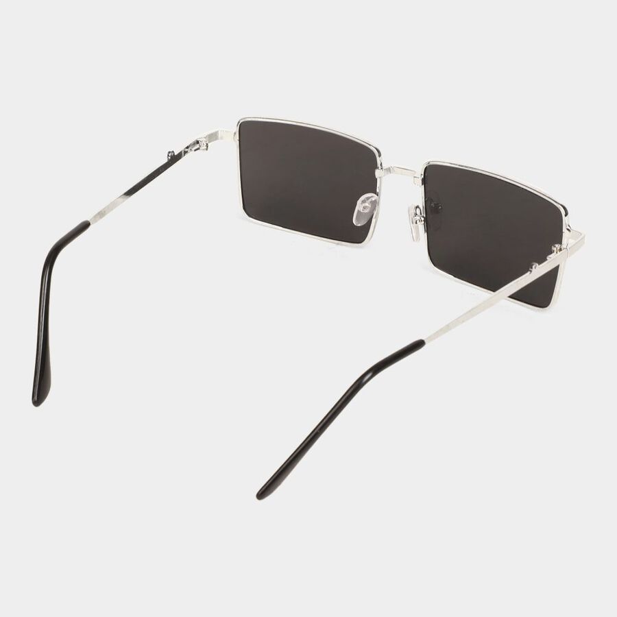 Women's Metal Gradient Rectangle Sunglasses, , large image number null