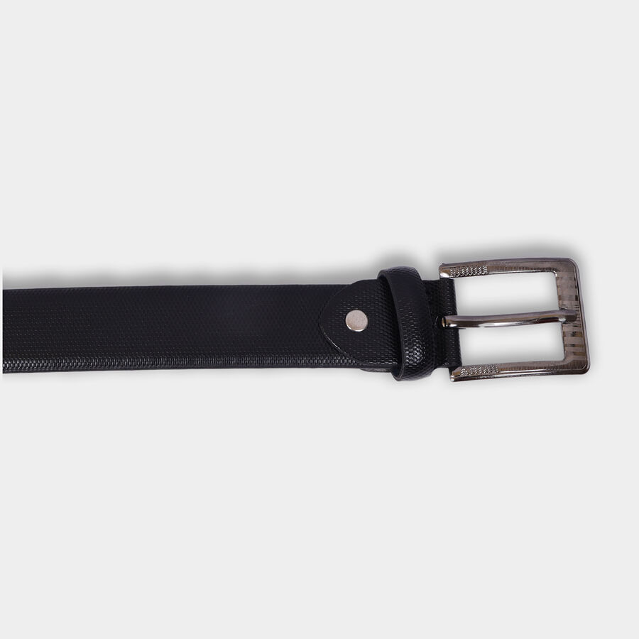Men Formal Black Belt (32 in.), , large image number null