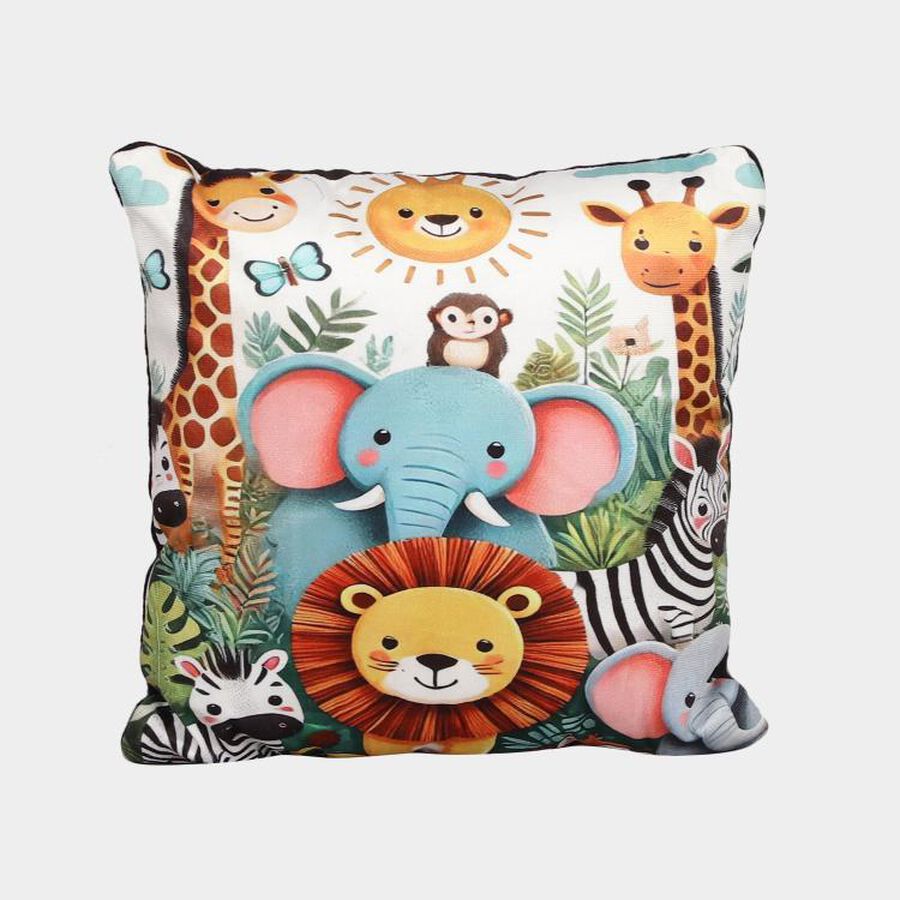 Multicolour Polyester Cushion, , large image number null