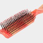 Plastic Hair Brush, Brown, , small image number null