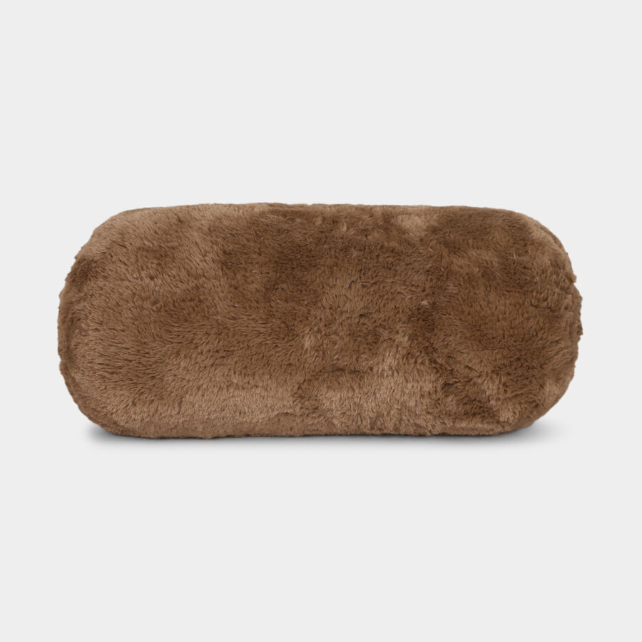 Brown Microfiber Bolster, , large image number null