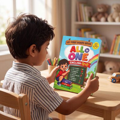 Dream Kids My First Board Book All In One English-Hindi