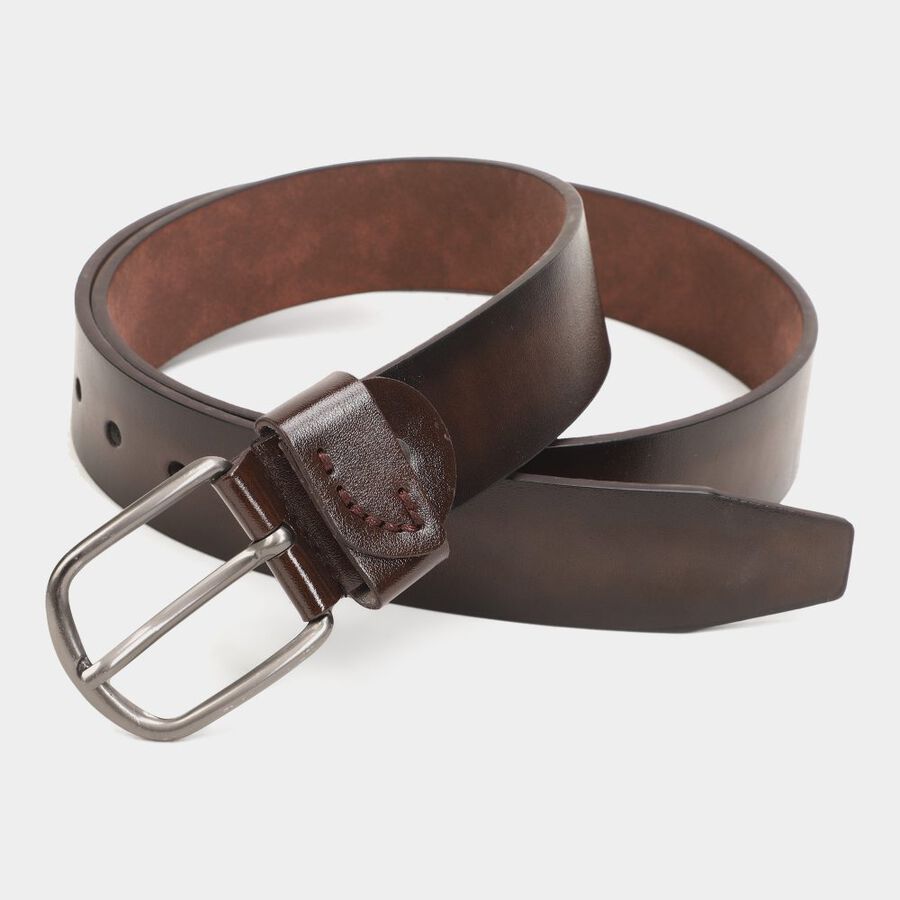Men's Brown Polyurethane Casual Belt, , large image number null