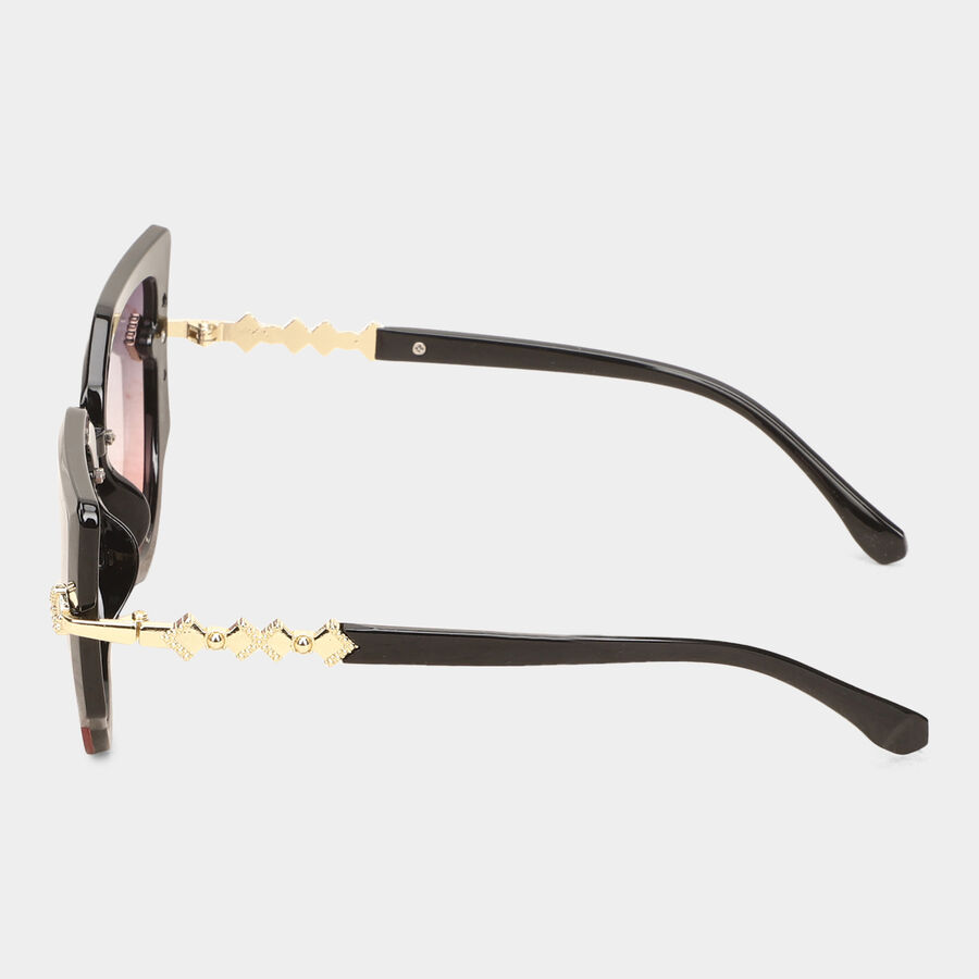 Women's Plastic Gradient Square Sunglasses, , large image number null